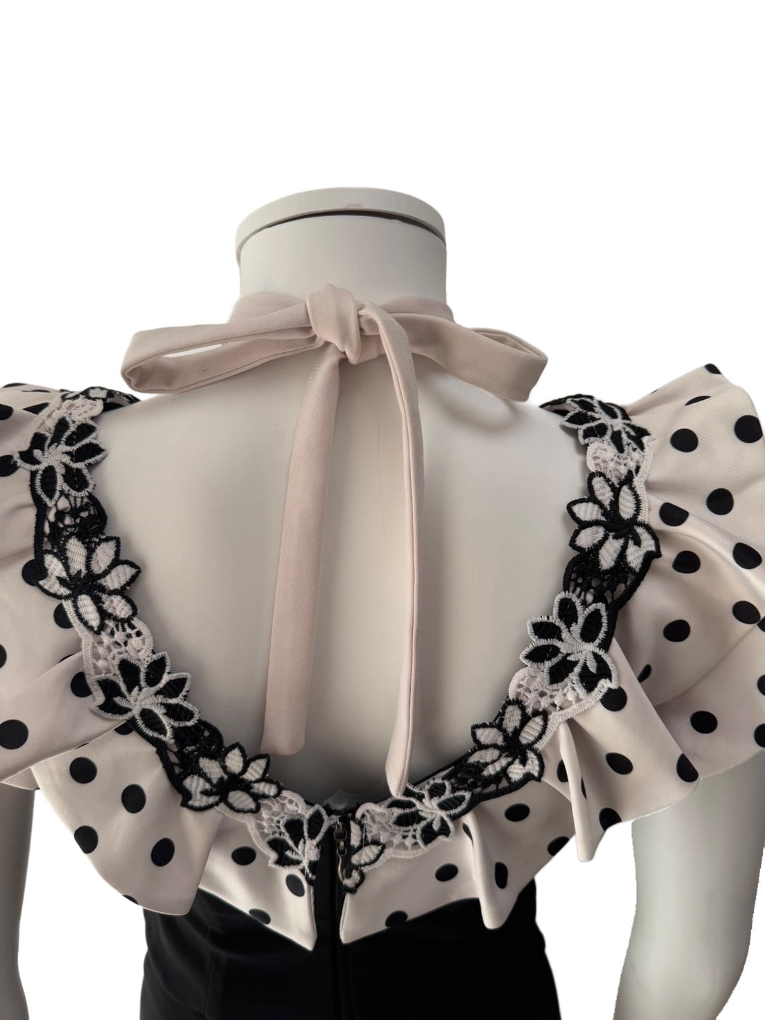 【101】フリル セットアップ ネックリボン ミニ丈 ミニドレス an