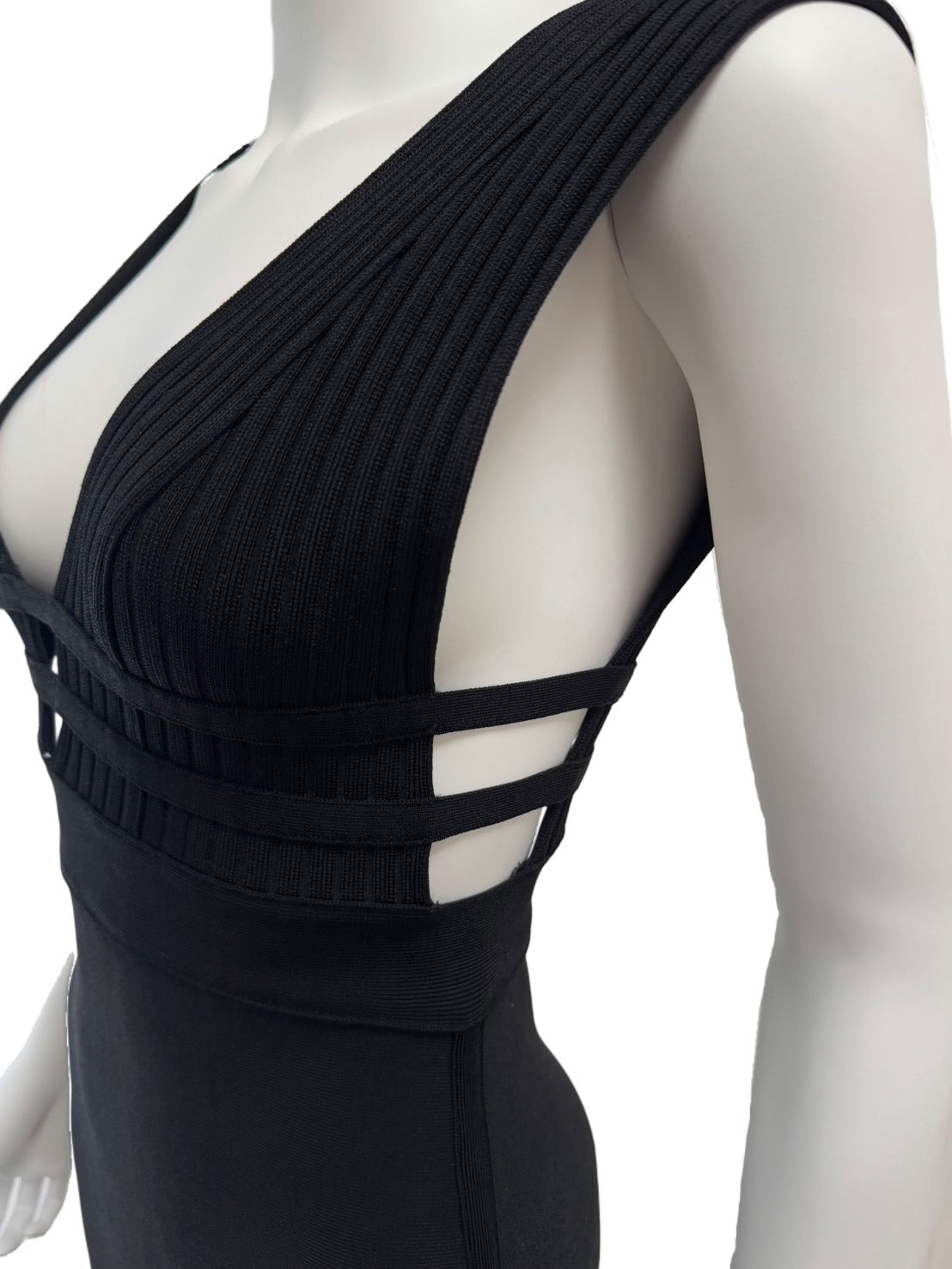 【116】ノースリーブ ひざ丈 ミディアムドレス Andy GLAMOROUS