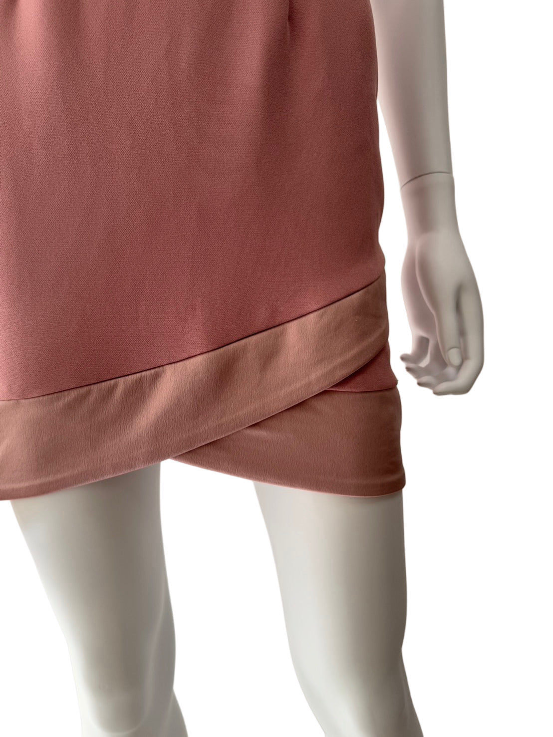 【134】ノースリーブ スリット ビジュー ミニドレス Andy