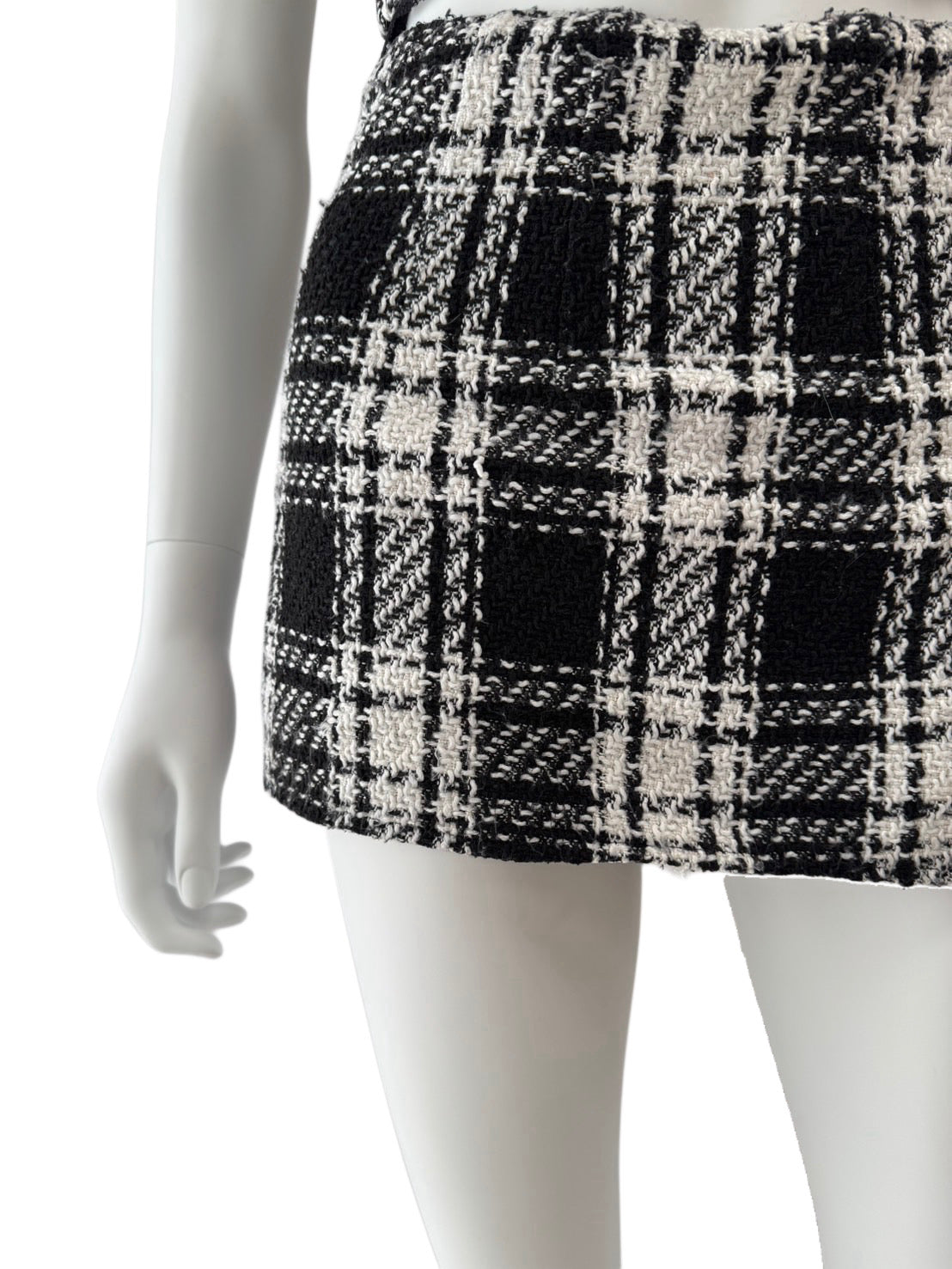 【150】セットアップ フロントジップ ノースリーブ レース チャック ROBE de FLEURS