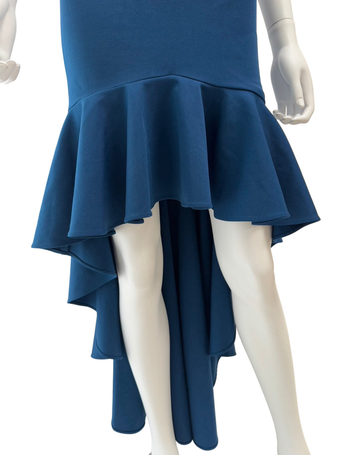 【110】マーメイド ノースリーブ ビジュー シースルー ミディアムドレス ANDY GLAMOROUS