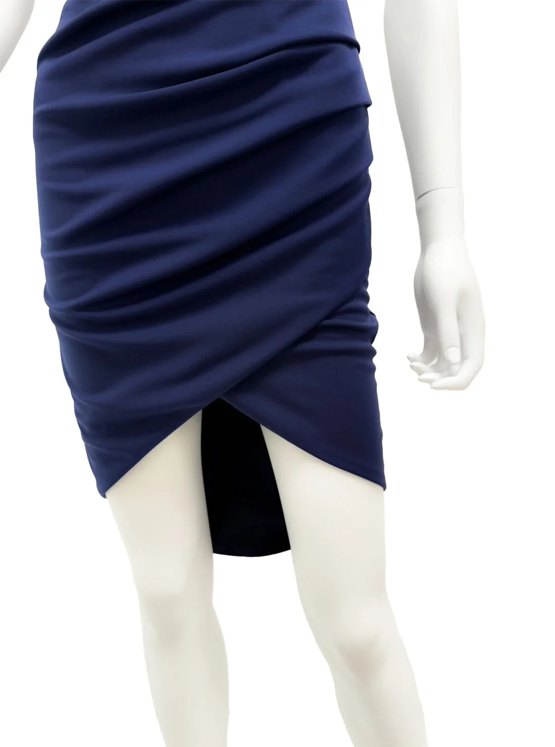 おなか見せ サイドギャザー スリット タイト ミニドレス キャバドレス Andy GRAMOROUS | et toi（エトワ） レンタルキャバドレス