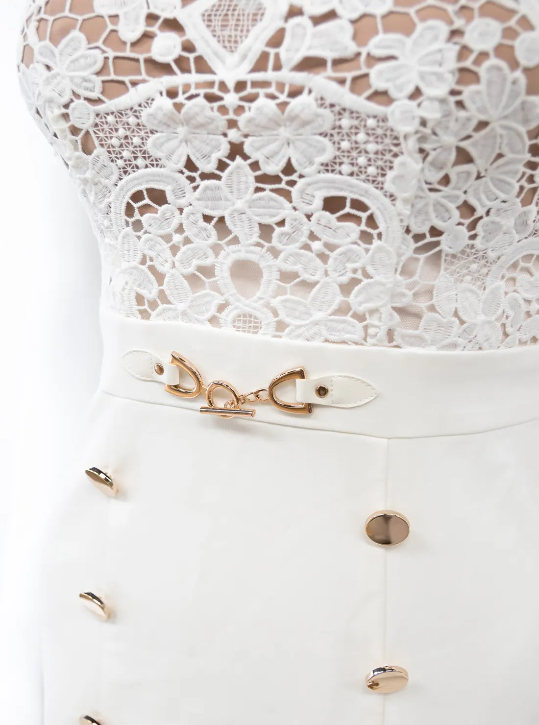 レース プリーツ 半袖 袖あり Aライン フレア ミニドレス キャバドレス an | et toi（エトワ） レンタルキャバドレス