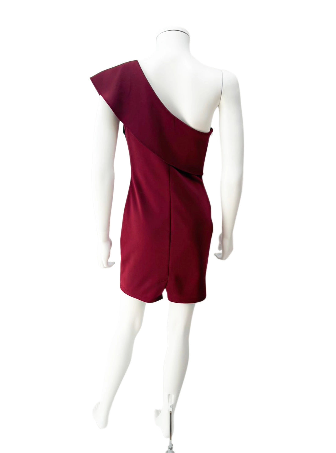 【076】アシメショルダー タイト ミニドレス キャバドレス ANGEL R