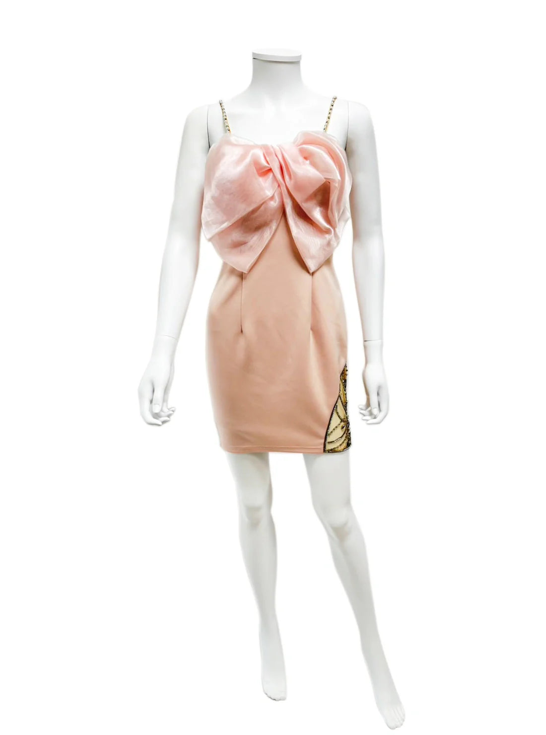 キャミソール ビジュー タイト ミニドレス キャバドレス ANGEL R | et toi（エトワ） レンタルキャバドレス