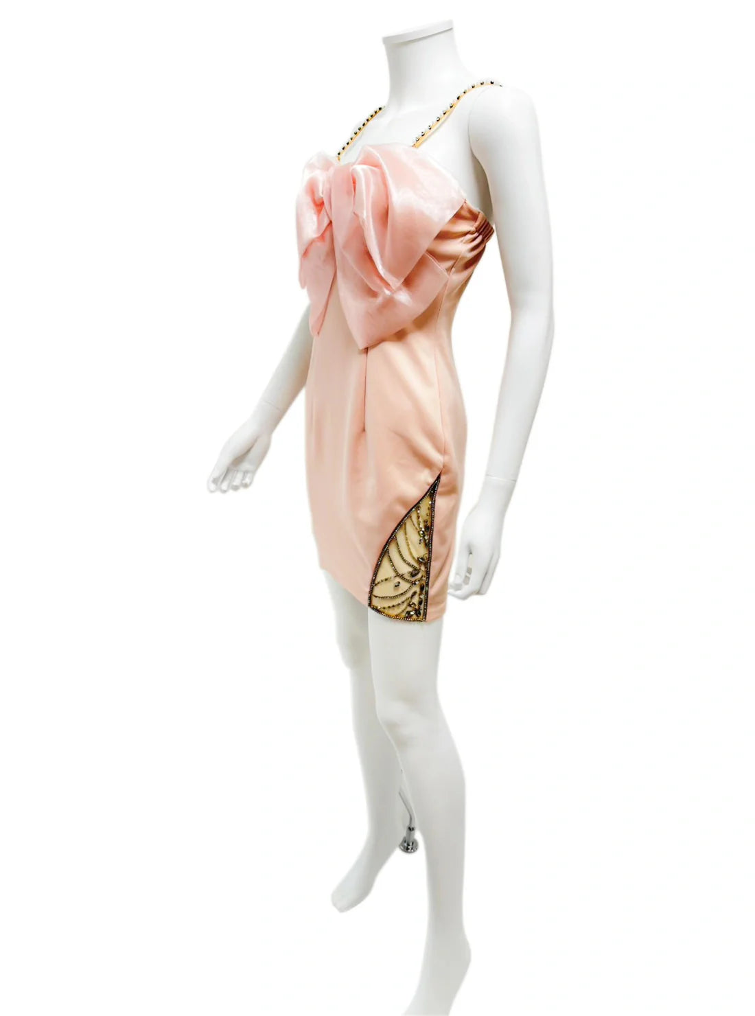 キャミソール ビジュー タイト ミニドレス キャバドレス ANGEL R | et toi（エトワ） レンタルキャバドレス