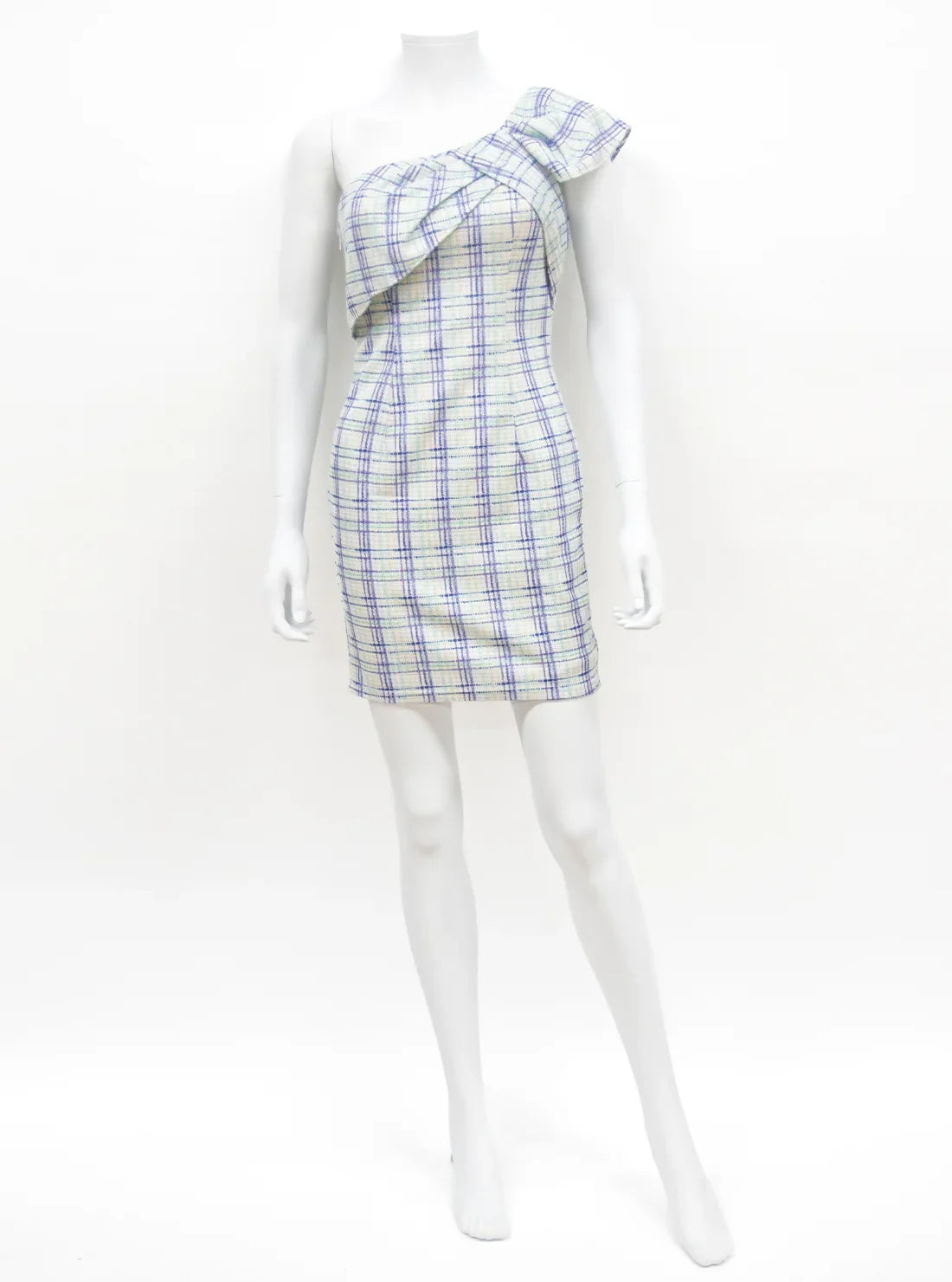 アシメショルダー タイト ミニドレス キャバドレス ANGEL R | et toi（エトワ） レンタルキャバドレス