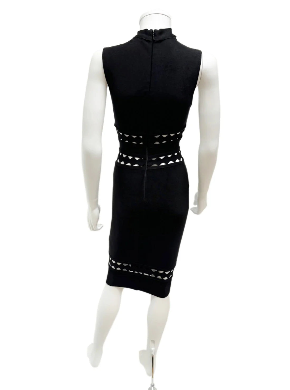 ハイネック ノースリーブ タイトミディアムドレス キャバドレス ANGEL R | et toi（エトワ） レンタルキャバドレス