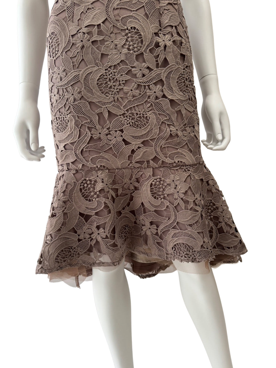 【151】レース ノースリーブ マーメイド ミディアムドレス DEA.by ROBE de FLEURS