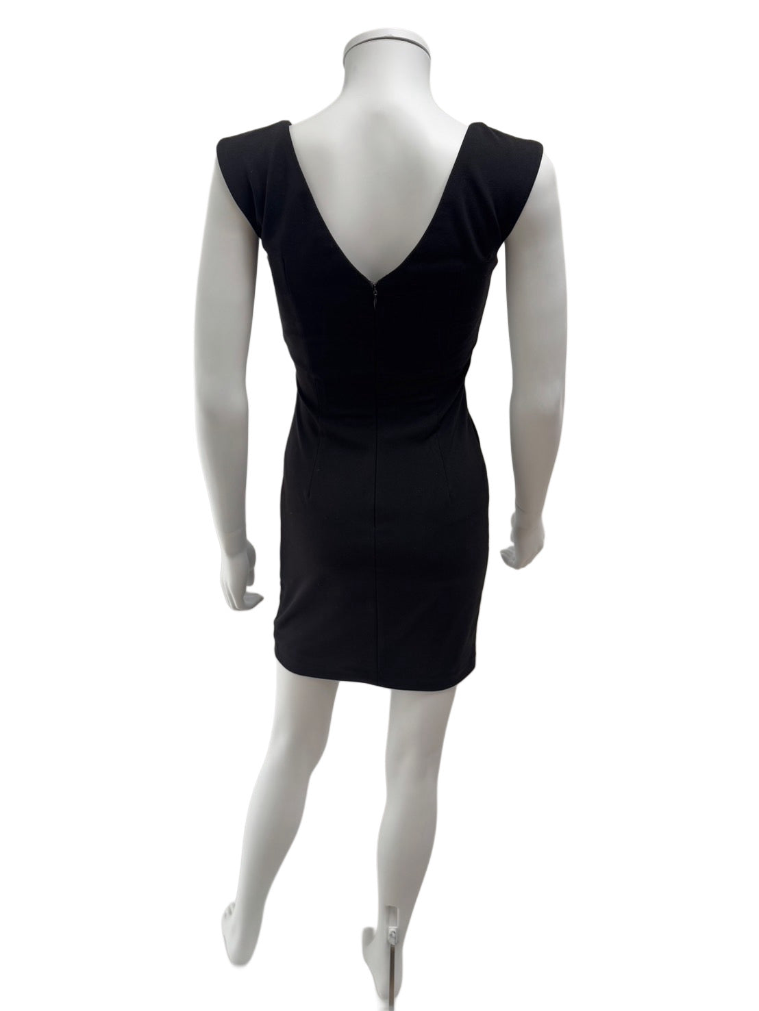 【125】ノースリーブ シースルー スリット ミニ丈 ミニドレス Andy GLAMOROUS