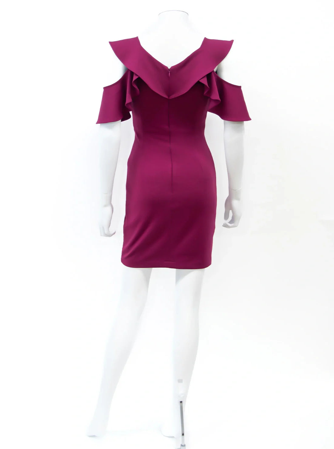 オフショル スリット 袖あり レース タイト ミニドレス キャバドレス ROBE de FLEURS Glosy | et toi（エトワ） レンタルキャバドレス